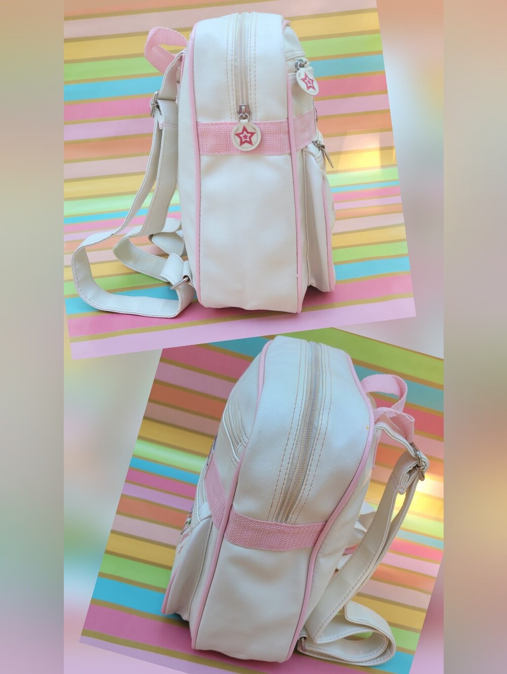 Vintage 2000 Cartoon Network Powerpuff Girls Backpack - Rare Y2K - Picture 5 of 16